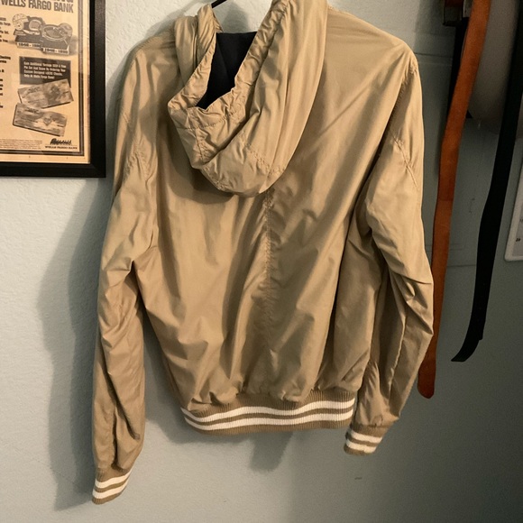 H&M Beige Windbreaker Bomber Jacket - Picture 2 of 2